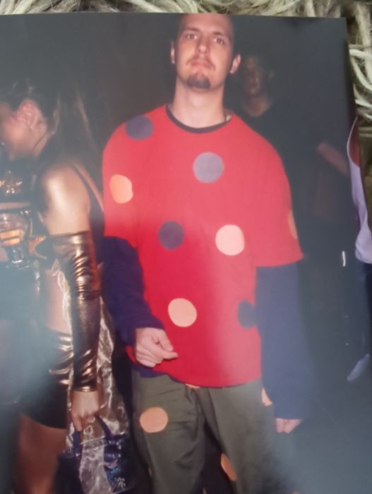 Polkadot door